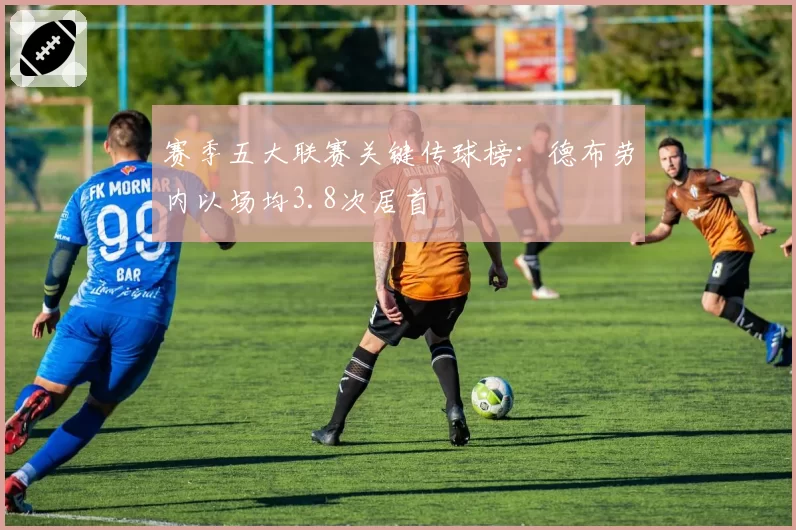 赛季五大联赛关键传球榜:德布劳内以场均3.8次居首